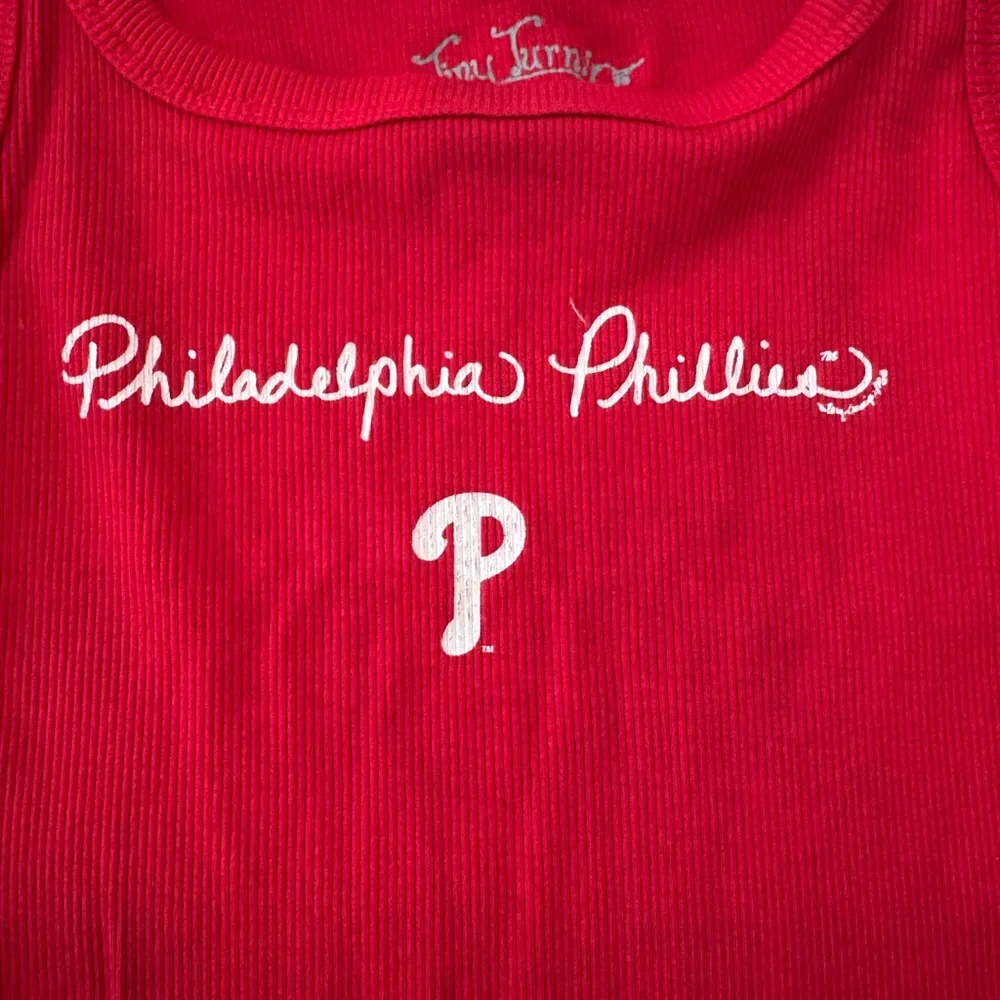 Philadelphia Phillies Red Tank Top - Picture 3 of 3